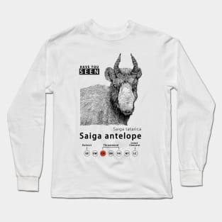 The Saiga Antelope Long Sleeve T-Shirt